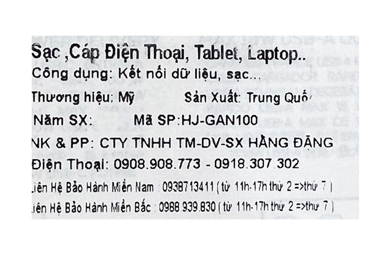 Adapter sạc 4 cổng USB Type C PD 100W HyperJuice HJ-GAN100 Màu Trắng