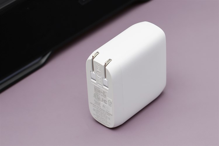 Adapter sạc 2 cổng Type C PD 68W GaN Belkin WCH003 Màu Trắng