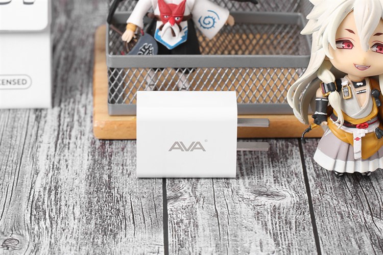 Adapter sạc 2 cổng USB 10.5W Dual AVA U215A Màu Trắng