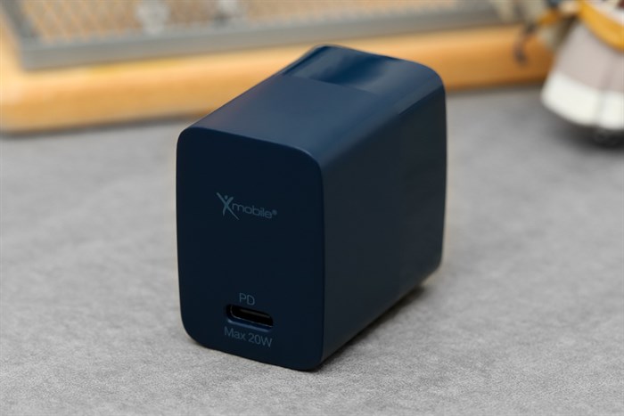 Adapter Sạc Type C PD 20W Xmobile TC20B Màu Xanh Navy