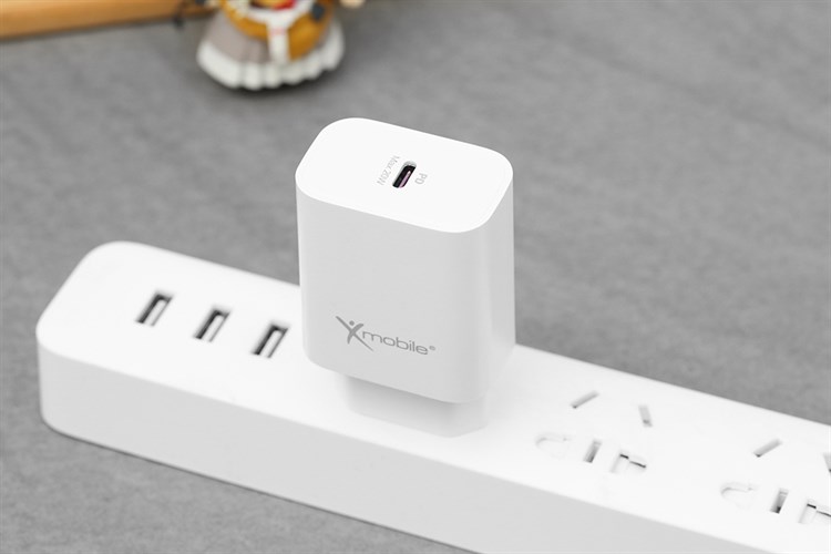 Adapter Sạc Type C PD 20W Xmobile TCE20W Màu Trắng