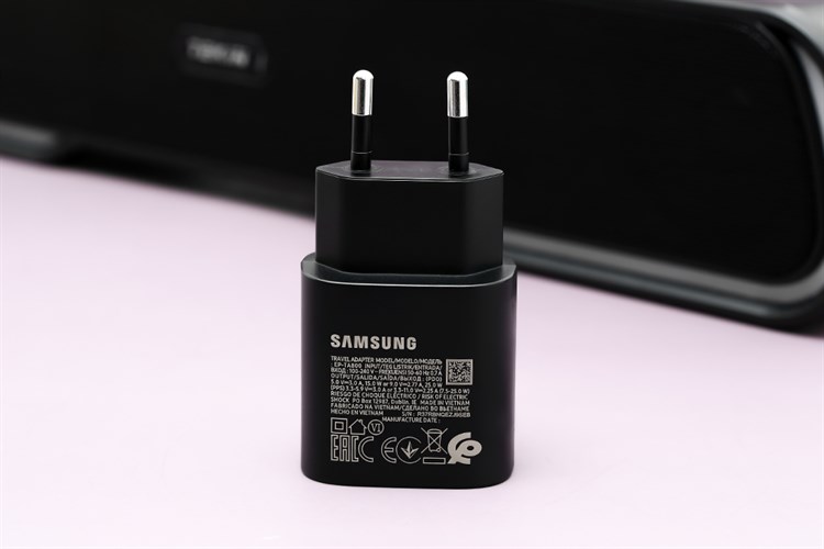 Sạc nhanh Type-C PD 25W Samsung EP-TA800N Màu Đen