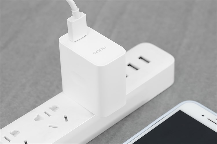 Adapter Sạc VOOC 30W OPPO VC56JAUH Màu Trắng