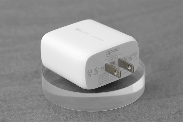 Adapter Sạc SuperVOOC 65W OPPO VCA7JAUH Màu Trắng