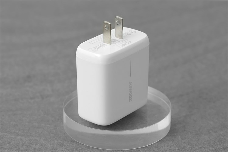 Adapter Sạc SuperVOOC 65W OPPO VCA7JAUH Màu Trắng