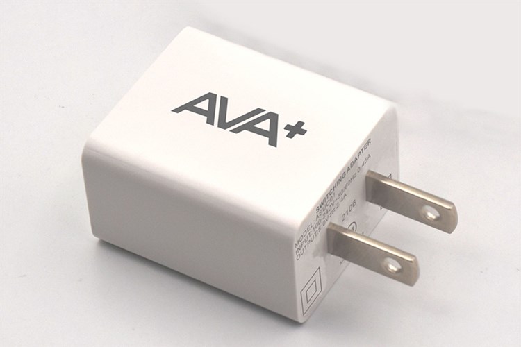 Adapter sạc USB 12W AVA+ ASUC01 Màu Trắng