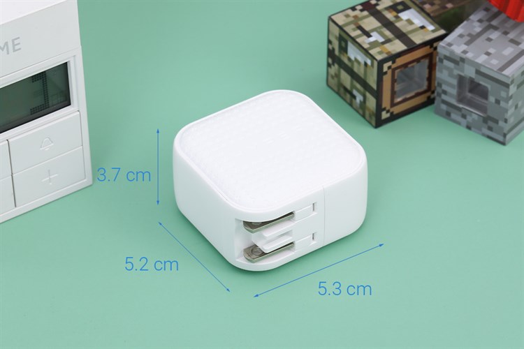 Adapter Sạc 3 cổng USB Type C PD QC3.0 GaN 65W HyperJuice HJ265 Màu Trắng