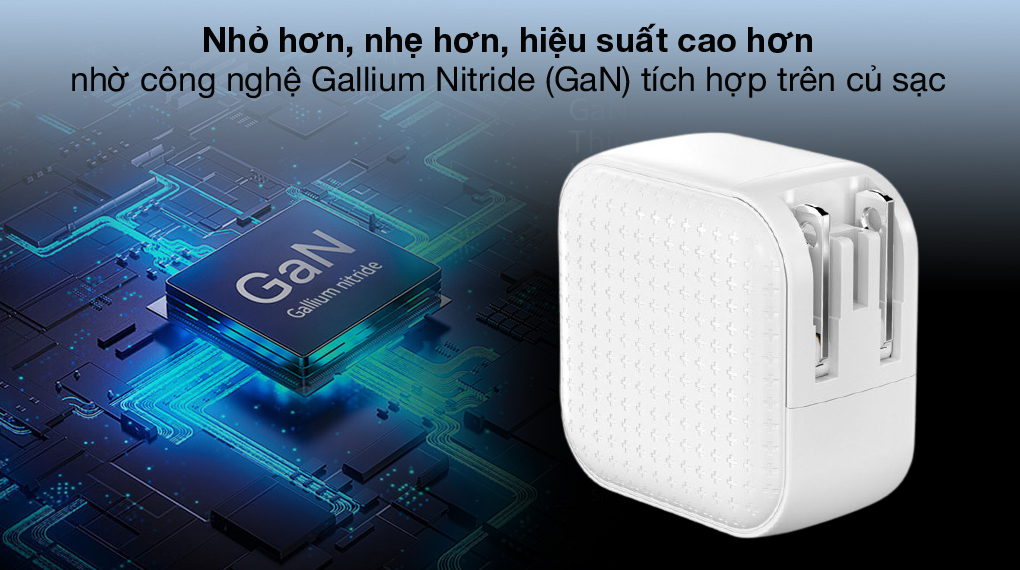 Gallium Nitride (GaN) - HyperJuice HJ265 Trắng