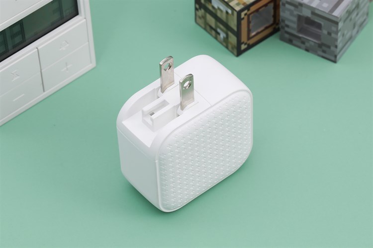 Adapter Sạc 3 cổng USB Type C PD QC3.0 GaN 65W HyperJuice HJ265 Màu Trắng