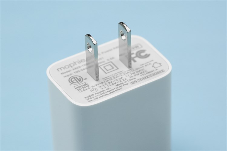 Adapter Sạc Type C PD 20W Mophie Trắng Màu Trắng