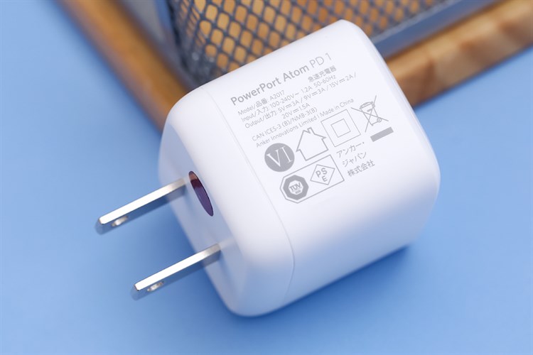 Adapter Sạc Type C PD GaN 30W Anker PowerPort Atom A2017 Màu Trắng