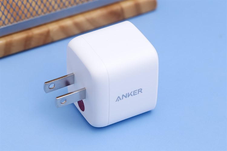 Adapter Sạc Type C PD GaN 30W Anker PowerPort Atom A2017 Màu Trắng