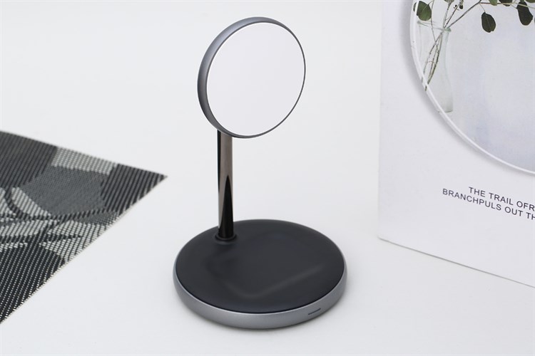 Sạc không dây Magnetic 2 in 1 HyperJuice HJ461 Màu Đen