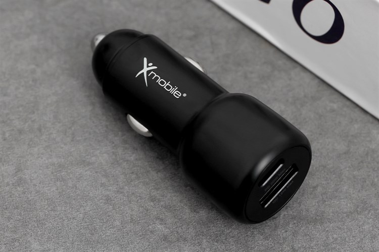 Sạc xe hơi 2 cổng USB Type C PD QC 3.0 20W Xmobile SN-455