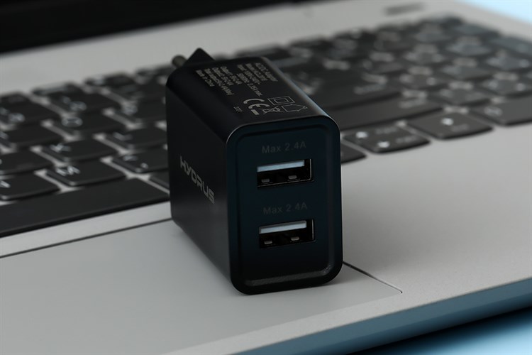 Adapter Sạc USB Hydrus ACL2018 Màu Đen