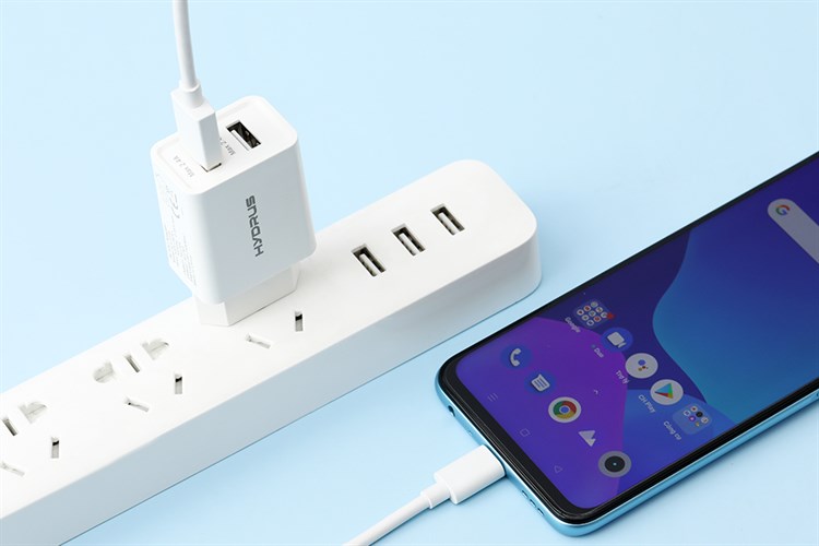 Adapter Sạc USB Hydrus ACL2018 Màu Trắng