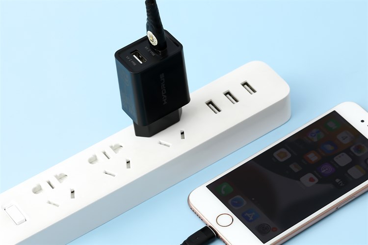 Adapter Sạc USB Hydrus ACL2018 Màu Đen