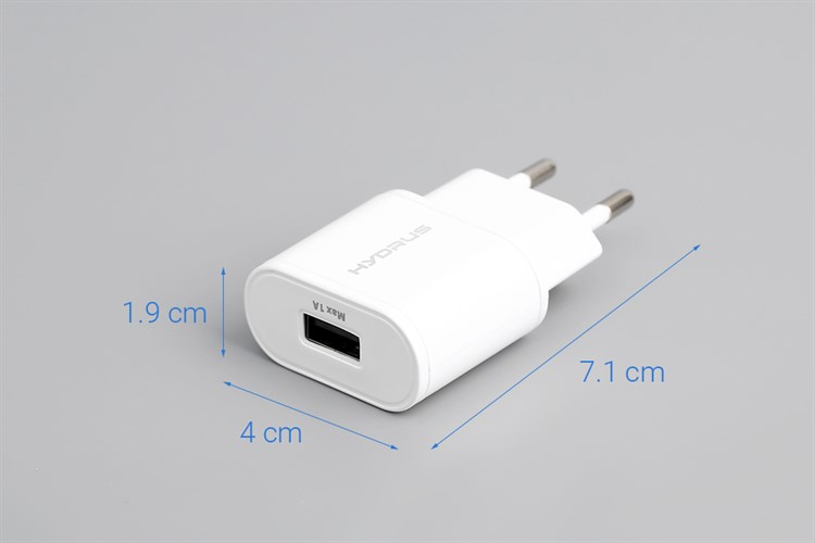 Adapter Sạc USB 5W Hydrus CS-TC027 Màu Trắng