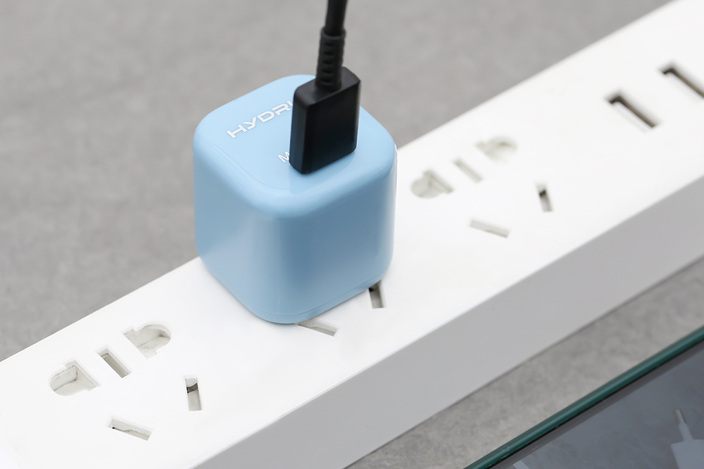 Adapter Sạc Type C PD 20W Hydrus UL160 Màu Xanh Dương