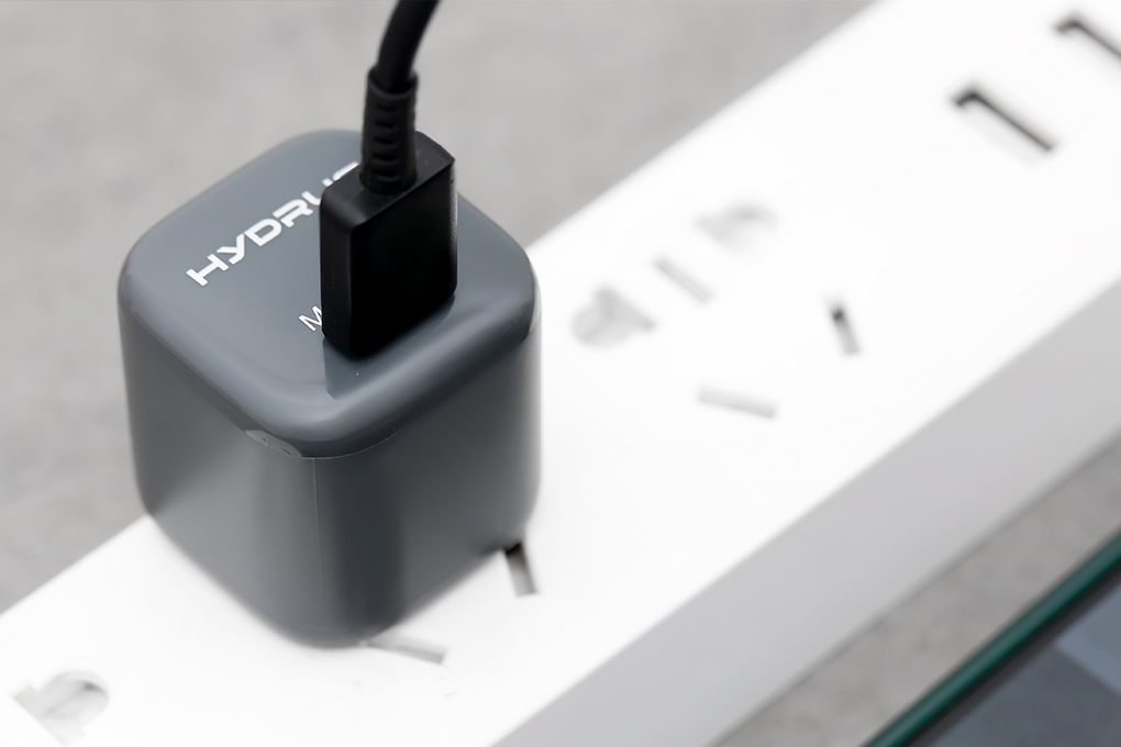 Adapter Sạc Type C PD 20W Hydrus UL160 Màu Xám