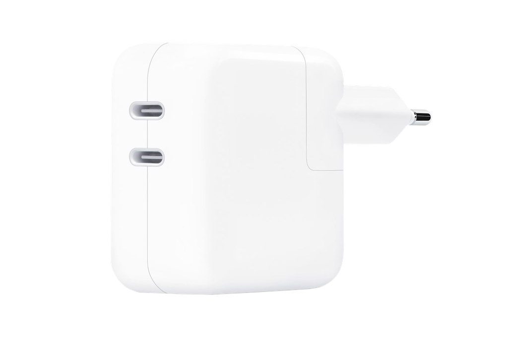Adapter Sạc Dual Type C 35W Apple MNWP3 Trắng hover