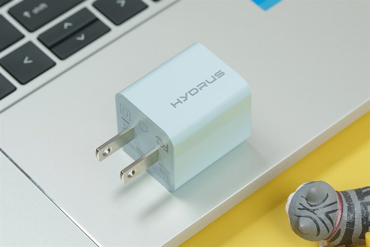 Adapter Sạc 2 cổng Type C PD QC 3.0 20W Hydrus MFZ20QP Màu Xanh mint