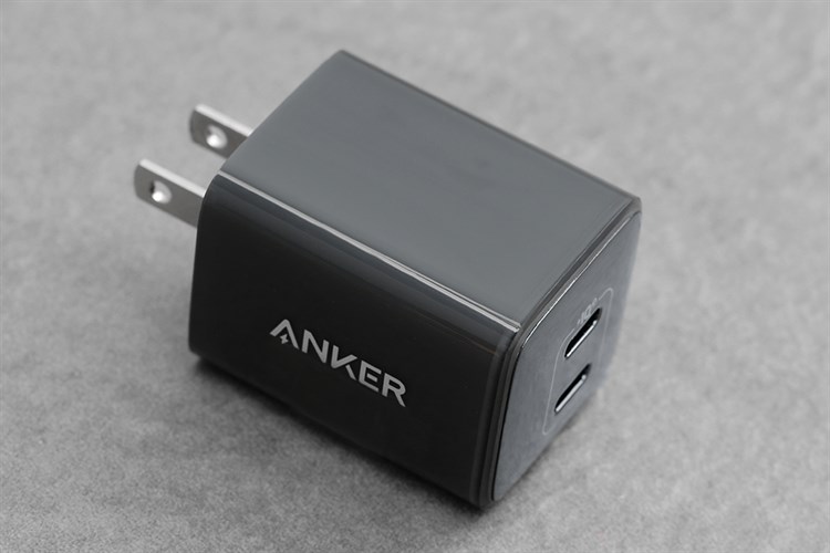 Adapter Sạc 2 cổng Type C PD 40W Anker Nano Pro A2038 Màu Đen
