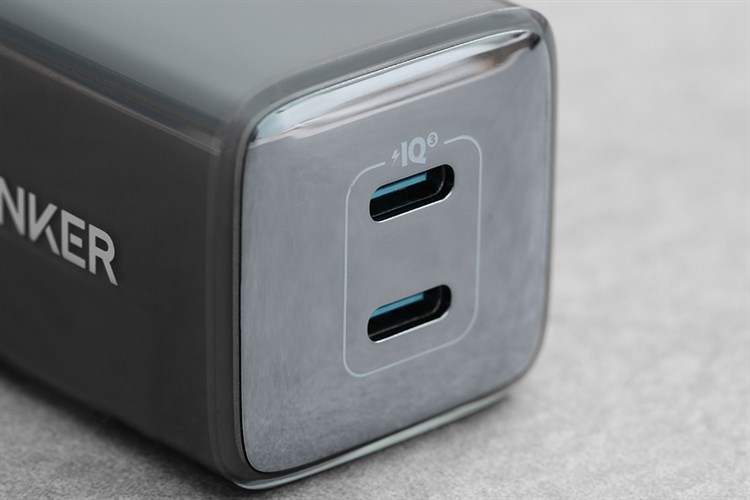 Adapter Sạc 2 cổng Type C PD 40W Anker Nano Pro A2038 Màu Đen