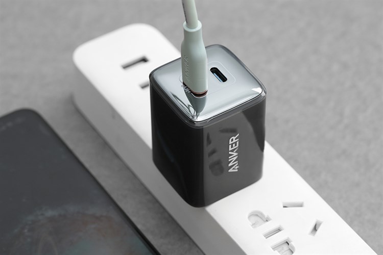 Adapter Sạc 2 cổng Type C PD 40W Anker Nano Pro A2038 Màu Đen