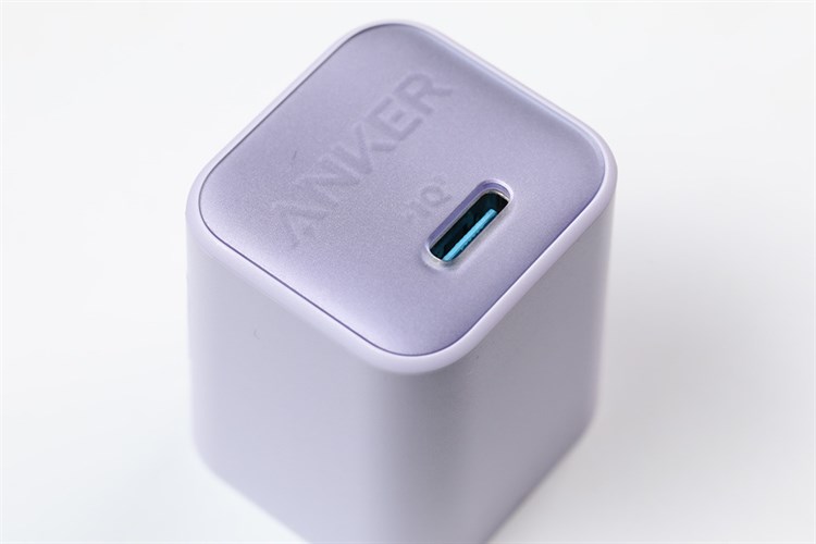 Adapter Sạc Type C PD GaN 30W Anker Nano 3 A2147 Màu Tím