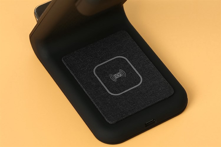 Đế sạc không dây 3 in 1 25W Mazer DESK390 Màu Đen