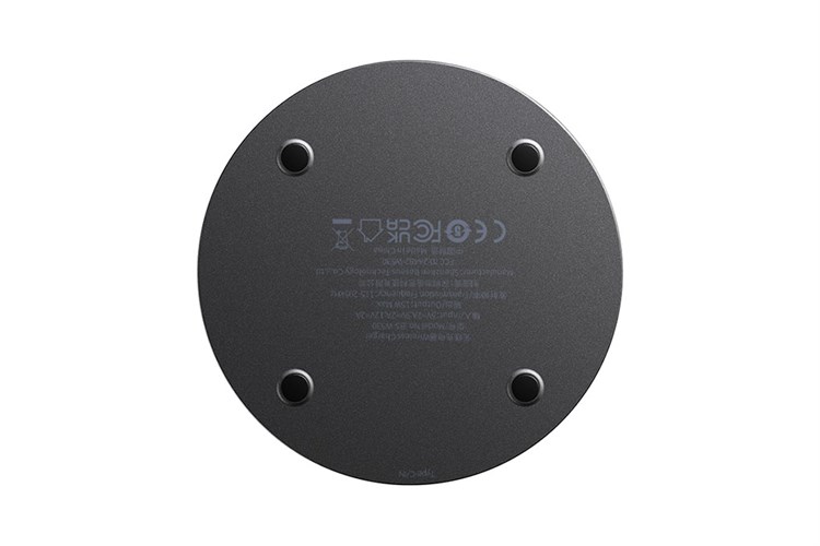 Sạc không dây kèm Cáp Type C - Type C 1m 15W Baseus BS-W530 Màu Đen