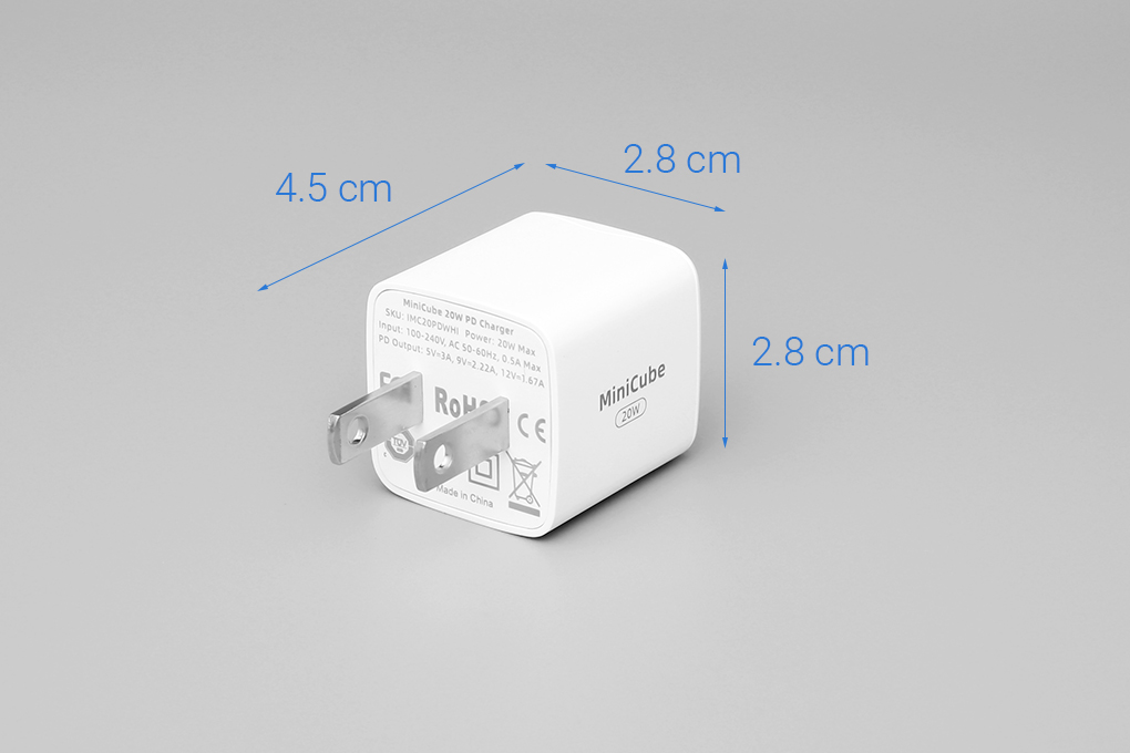 Sạc nhanh Type-C PD 20W Innostyle Ultra Minicube IMC20PD - 7