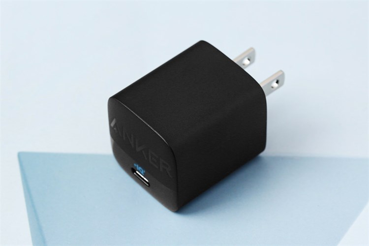 Adapter Sạc Type C PD PIQ 3.0 GaN II 30W Anker 313 A2639 Màu Đen