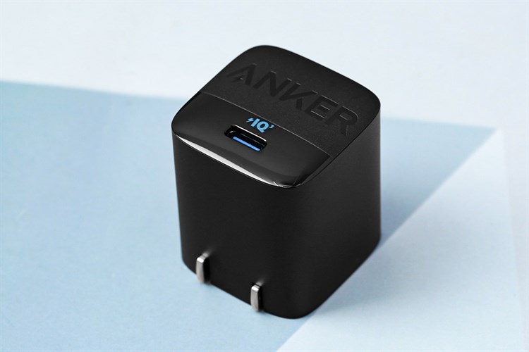 Adapter Sạc Type C PD PIQ 3.0 GaN II 30W Anker 313 A2639 Màu Đen