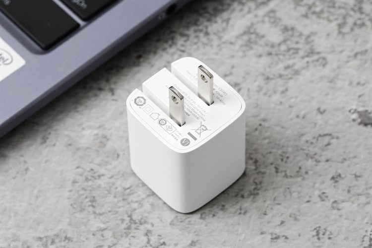 Adapter Sạc Type C PD PIQ 3.0 GaN II 30W Anker 313 A2639 Màu Trắng