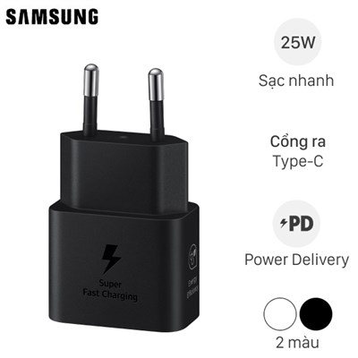 Adapter Sạc Type C PD 25W Samsung EP-T2510N