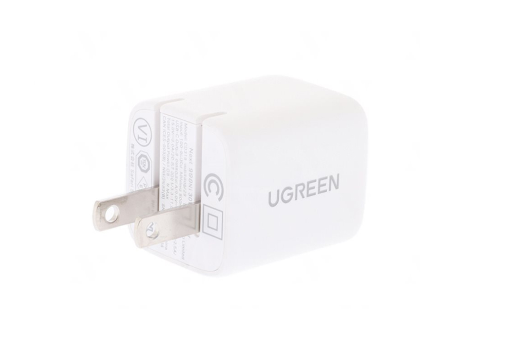 Sạc nhanh Type-C PD 30W Ugreen Nexode 15329 Màu Trắng