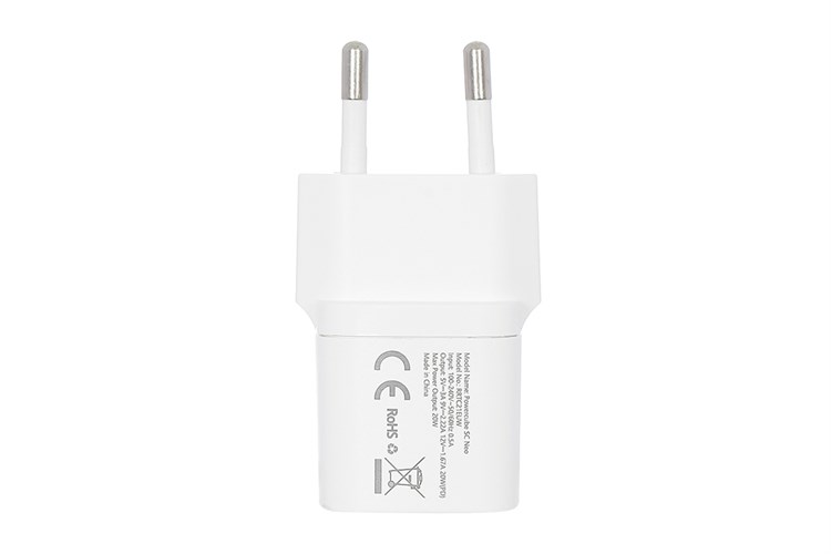 Adapter Sạc Type C PD 20W Rockrose Powercube SC NEO Màu Trắng