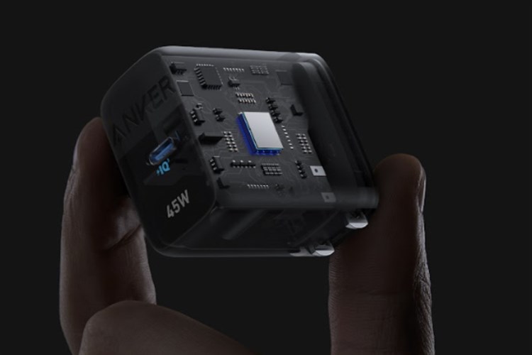 Adapter Sạc Type C IQ3 45W Anker A2643 Màu Đen