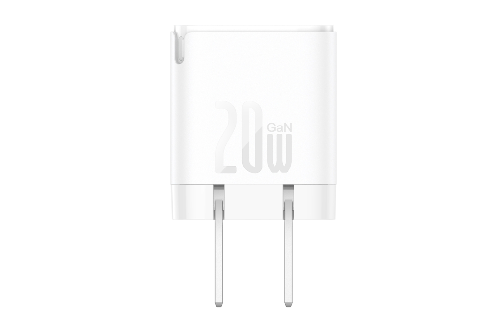 Sạc nhanh Type-C PD 20W Baseus CCGAN20CS Màu Trắng