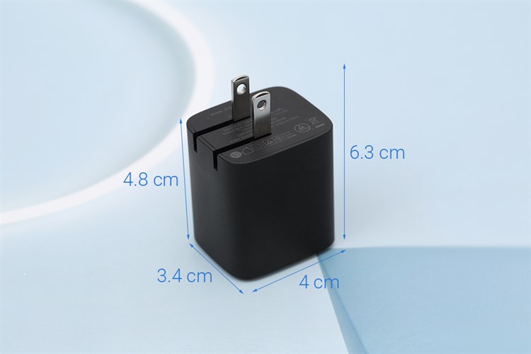 Sạc nhanh Type-C 67W Anker A2671 Màu Đen