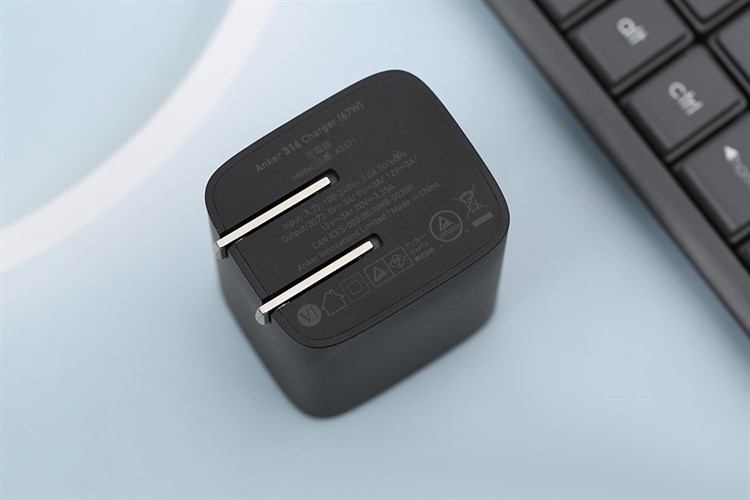 Sạc nhanh Type-C 67W Anker A2671 Màu Đen