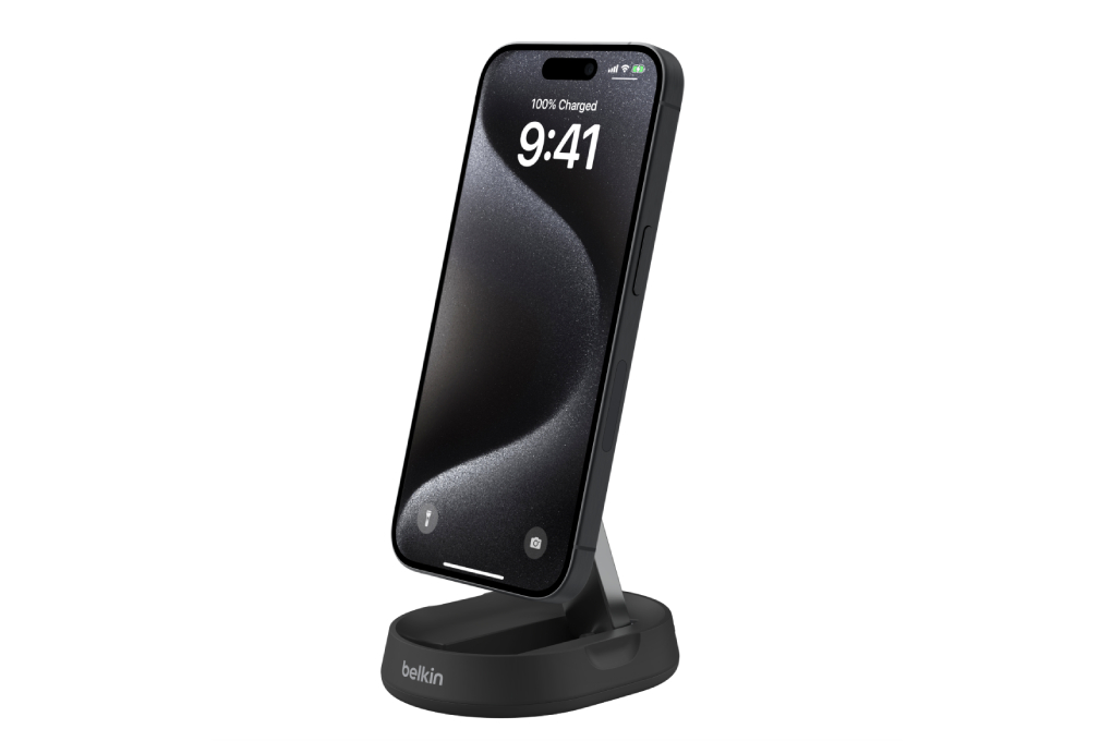 Đế sạc không dây 15W Magnetic Belkin BoostCharge WIA008 Màu Đen