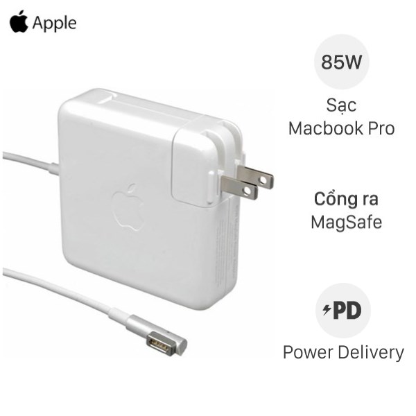 Adapter Sạc 85W Apple Macbook Pro MC556 Trắng - giá rẻ, chính hãng