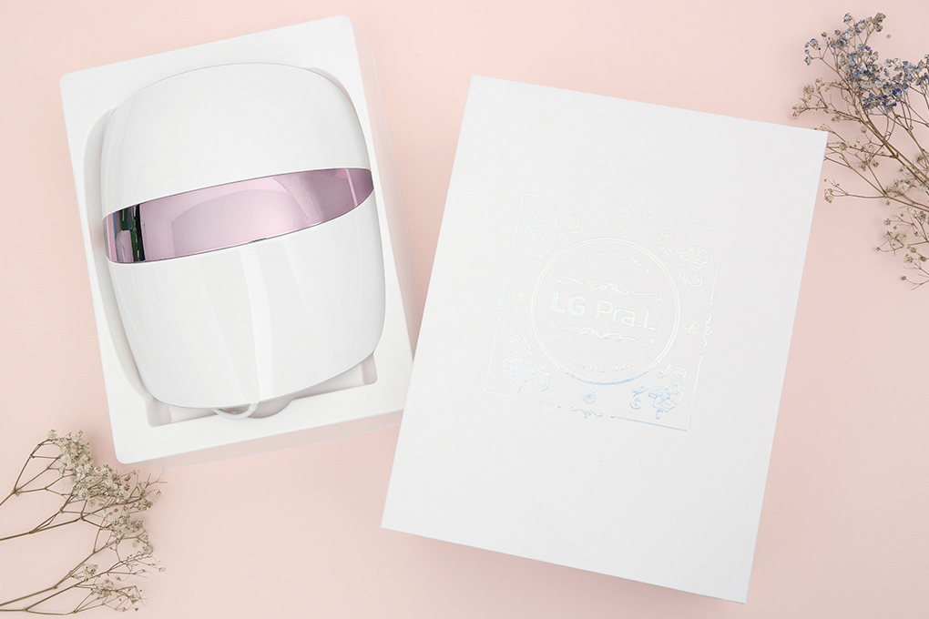 Mặt nạ chăm sóc da mặt Derma LED LG BWM1V Màu Trắng