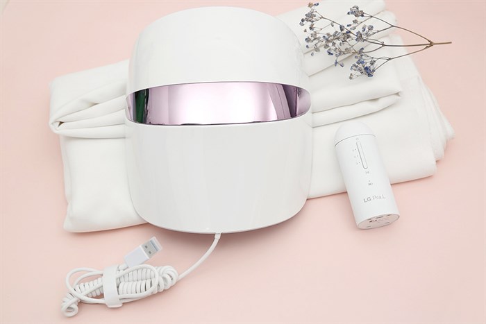 Mặt nạ chăm sóc da mặt Derma LED LG BWM1V Màu Trắng