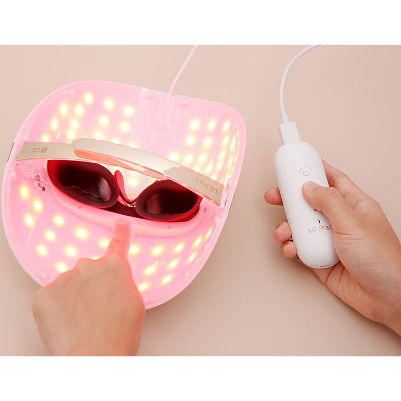 Mặt nạ chăm sóc da mặt Derma LED LG BWL1 Màu Trắng
