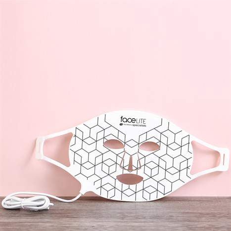 Mặt nạ ánh sáng chăm sóc da FaceLITE Rio Beauty FCLT Màu Trắng