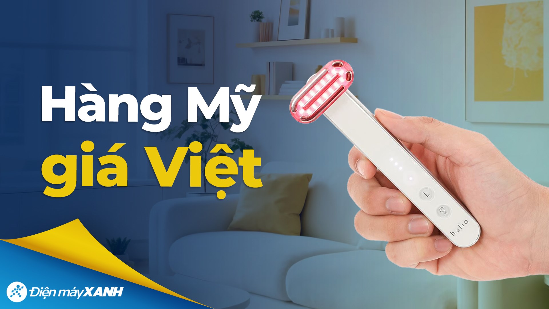 Máy ánh sáng đỏ tăng sinh Collagen Halio 3 in 1